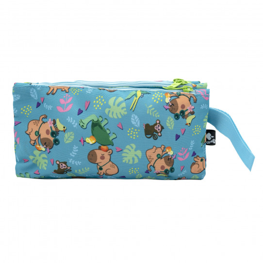 astuccio scuola triplo born to chill