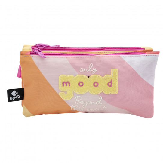 astuccio scuola triplo good mood