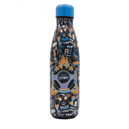 Botella isotérmica 500 ml Press Start
