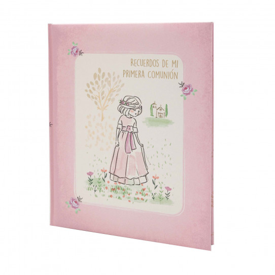 papeleria libros primera comunión libro de recuerdos primera comunion niña aquarela