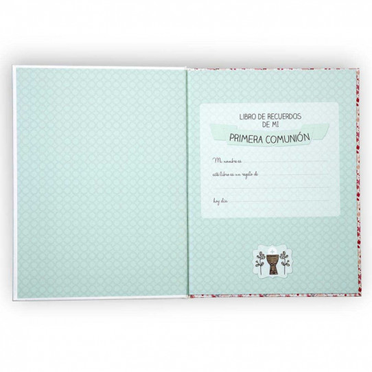 livre communion espagnole calice