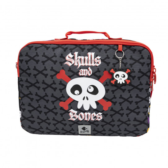 maletín skulls and bones