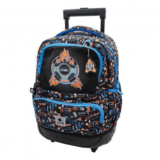 acessórios e mochilas&nbsp;mochilas trolley&nbsp;mochila dupla rodas press start