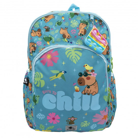 mochila escolar doble born to chill
