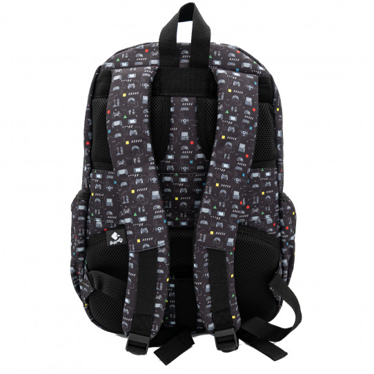 mochila escolar doble game over