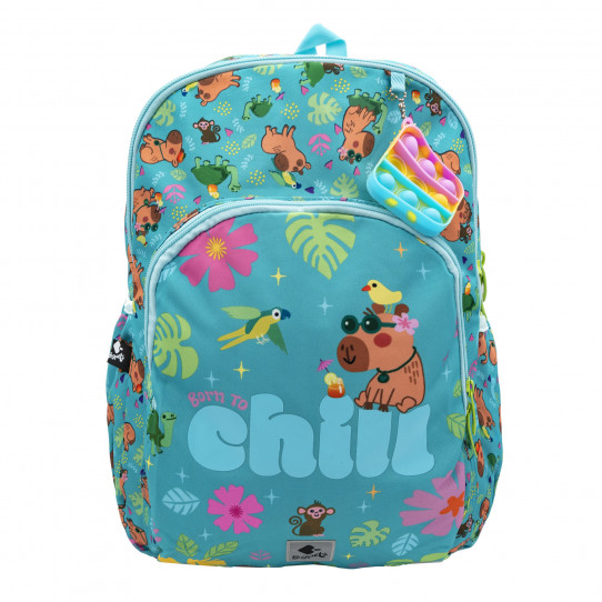 mochila escolar grande born to chill