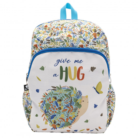 mochila escolar kids hedgehog