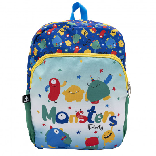 mochila infantil grande monsters