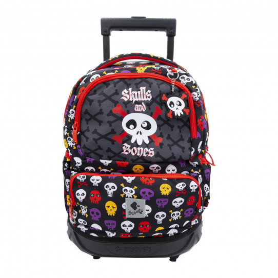 mochila trolley skulls and bones