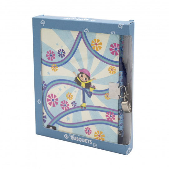 stationery personal journals personal diary with lock and pen skate