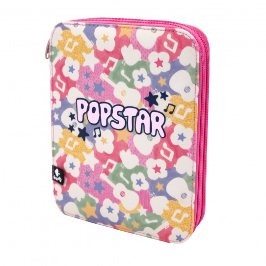 mochilas y complementos&nbsp;plumieres con contenido&nbsp;plumier 2 pisos popstar