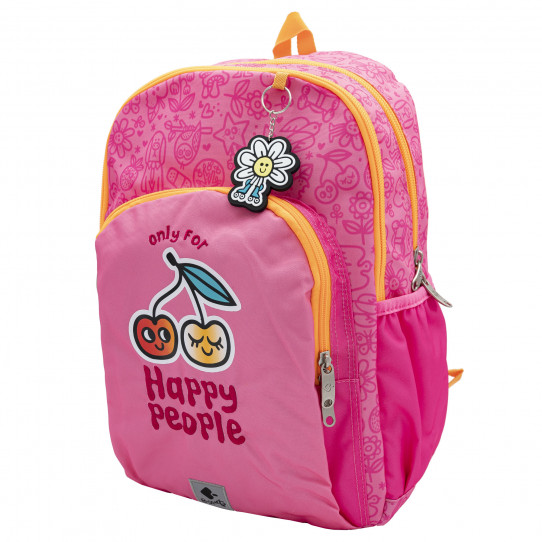 Sac a dos scolaire double Happy People