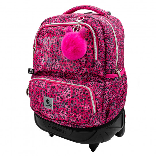 accessories et sacs a dos sac a dos roulette sac trolley wild pink