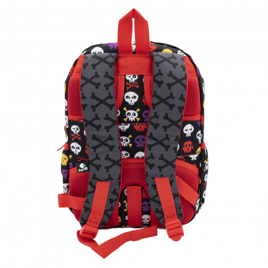 school backpack skulls and bones