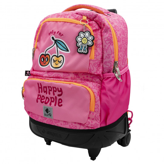 mochilas y complementos mochilas con ruedas trolley happy people