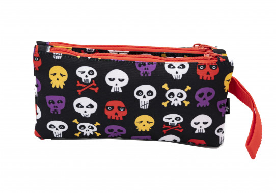 trousse compartments skulls and bones
