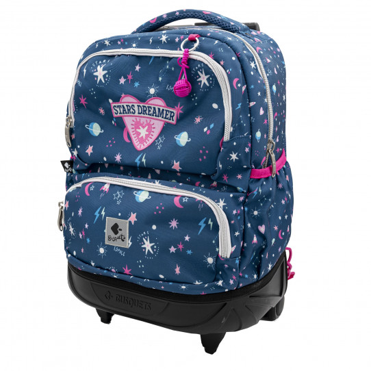 accessori e zaini zaino scuola trolley zaino doppio con ruote dreamer